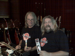 Michael Manning and Kevin Dugan - Guitar Techs - Joe Satriani and Michael Anthony