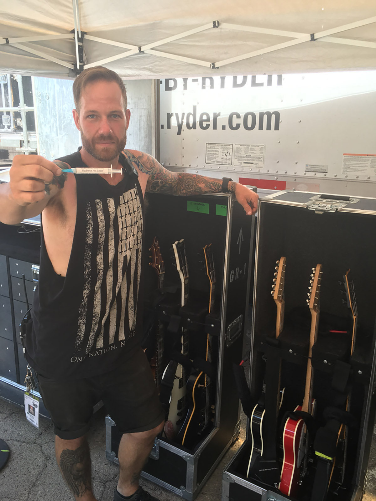 Ryan tech for yellowcard warped tour - Copy